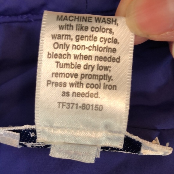 Pendleton Women’s Blue Quilted Vest Hidden Pocket Size XS - Picture 10 of 11